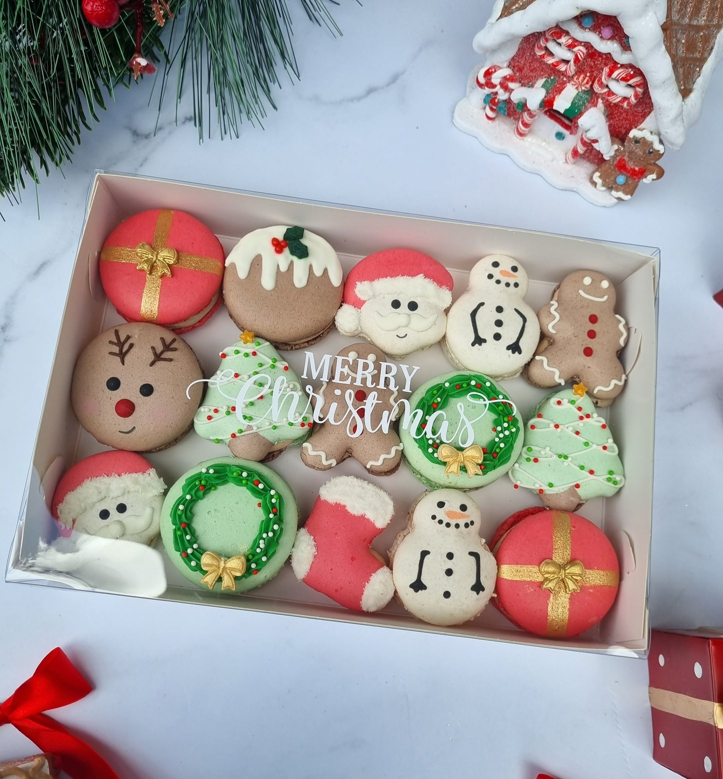 Christmas macarons - Pick up only