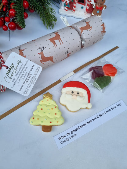 Gluten free - Mystery cookie Christmas crackers