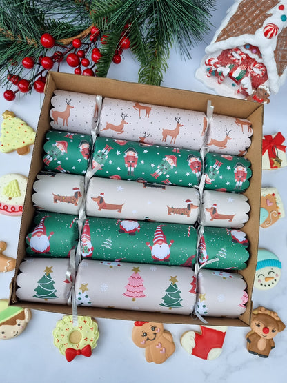 Gluten free - Mystery cookie Christmas crackers